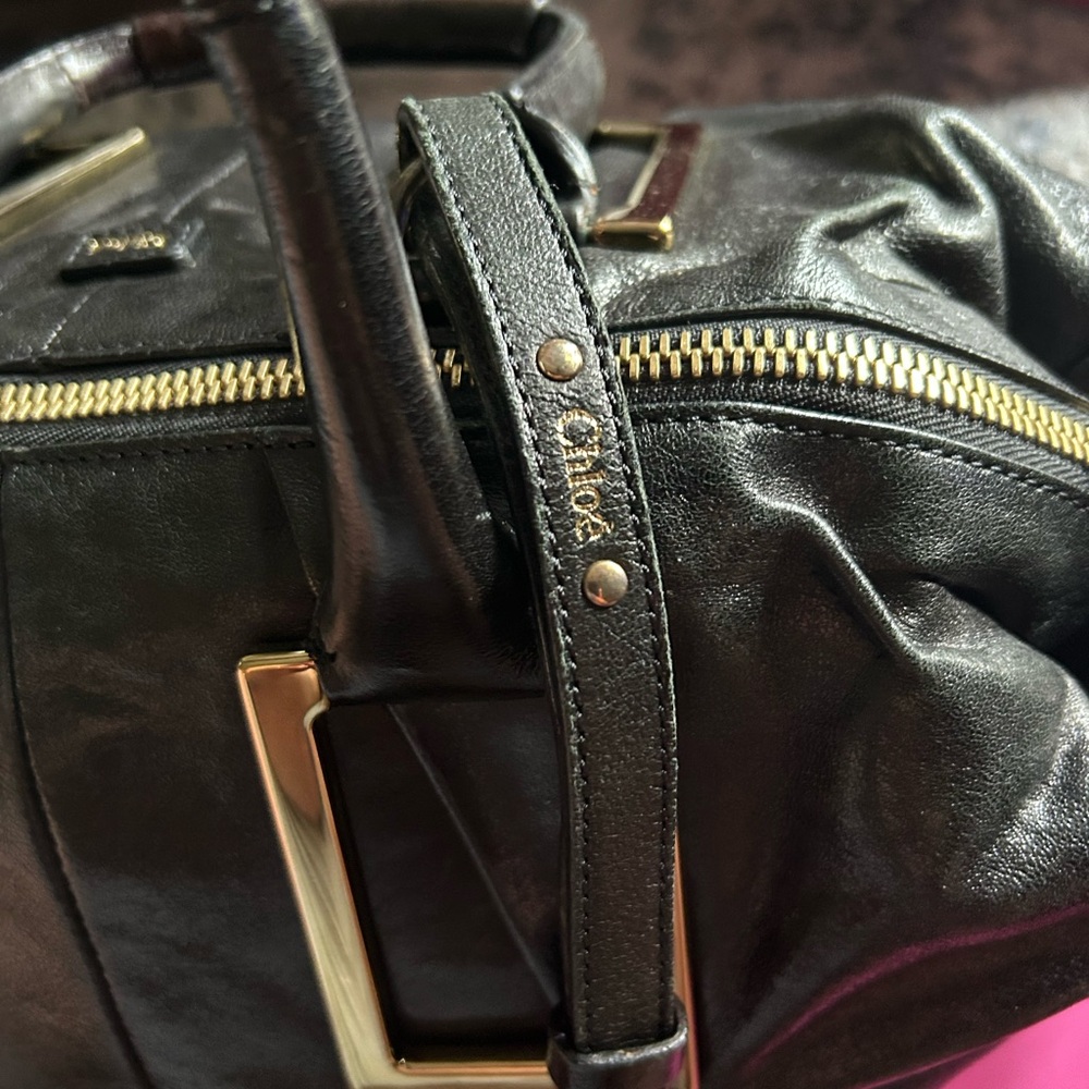 Chloe Black Leather Handbag - Picture 3 of 11